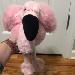 Wild republic soft pink stuffed‎ flamingo plush